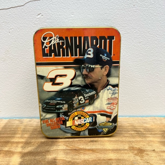 Nascar Other - Dale Earnhardt Metallic
Impressions NASCAR Metal
Collector 5 Card Set Never Open